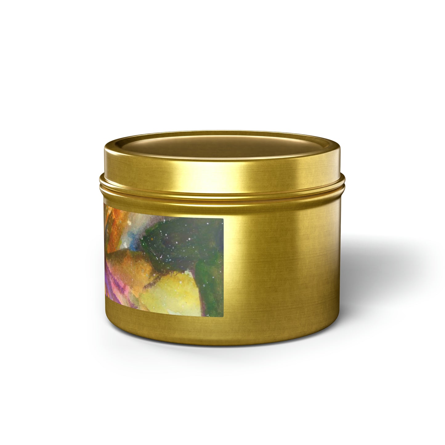 Valentine Handmade Art Tin Candles