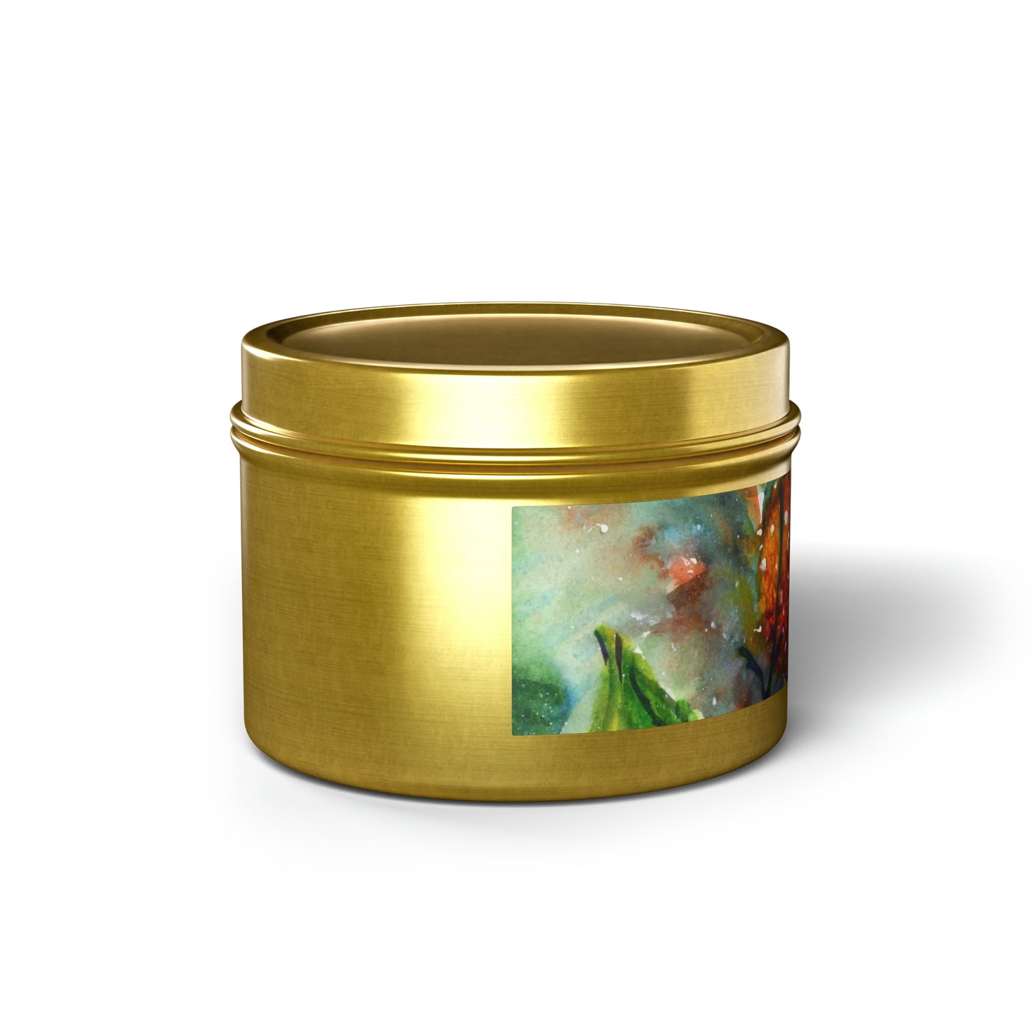 Valentine Handmade Art Tin Candles