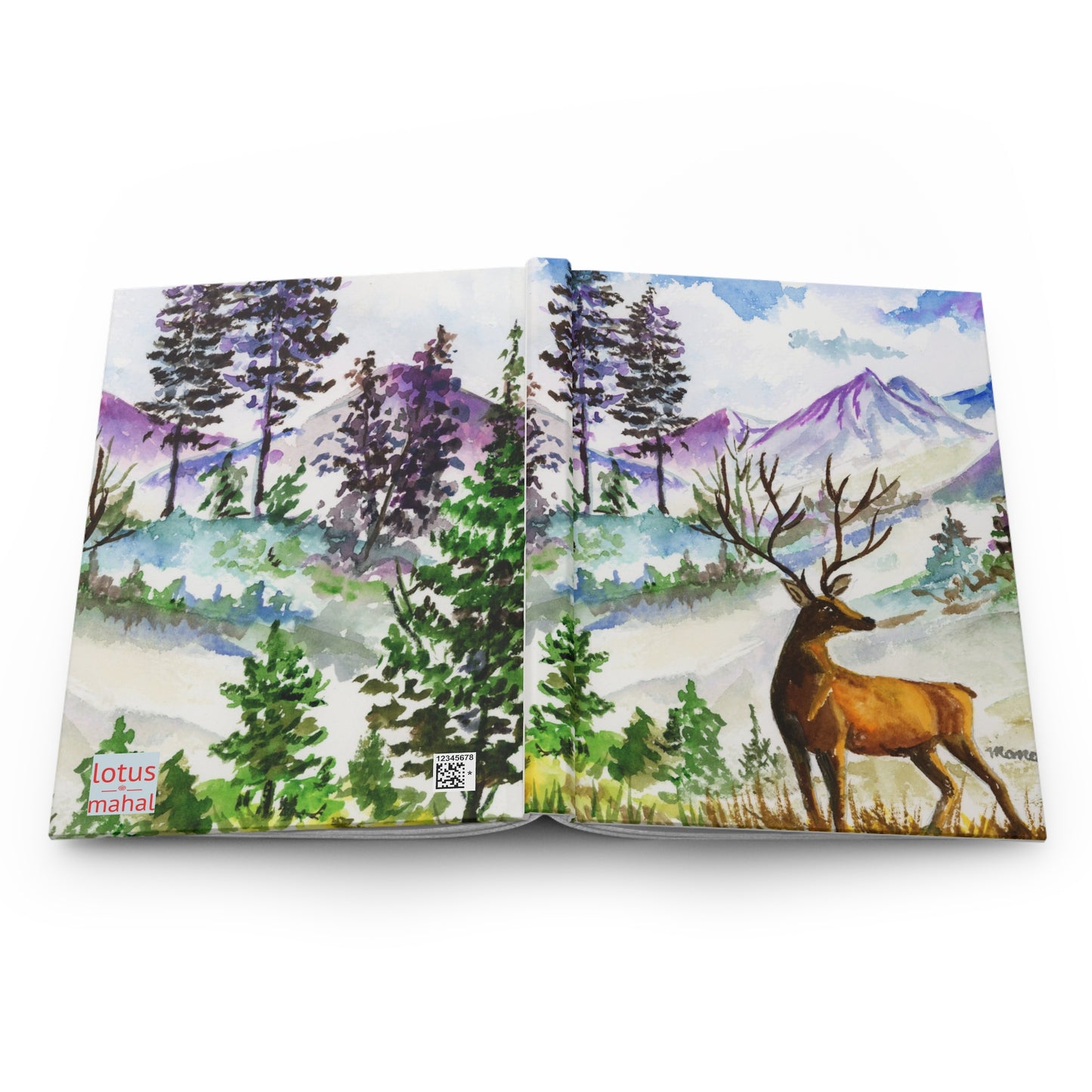 Wild Stag Hardcover Notebook