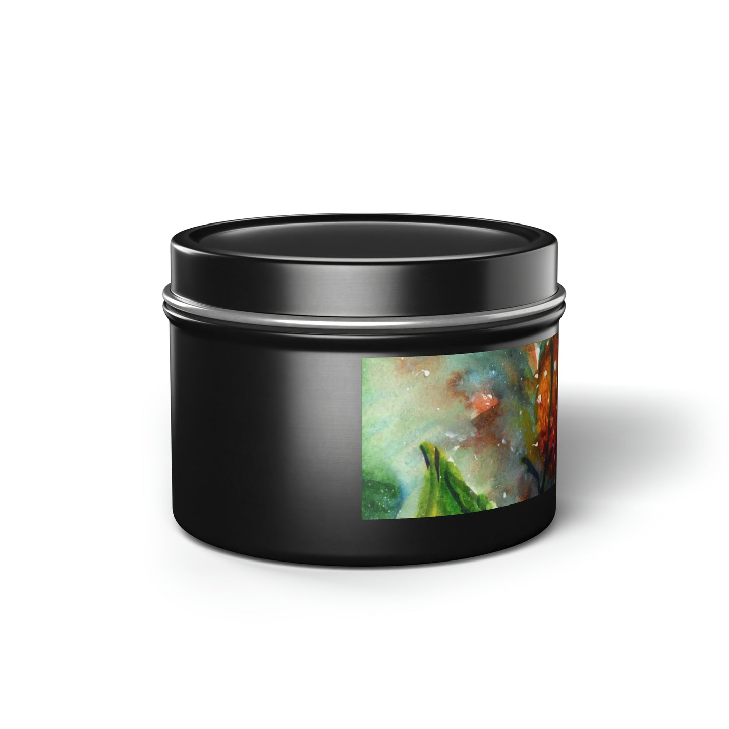 Valentine Handmade Art Tin Candles