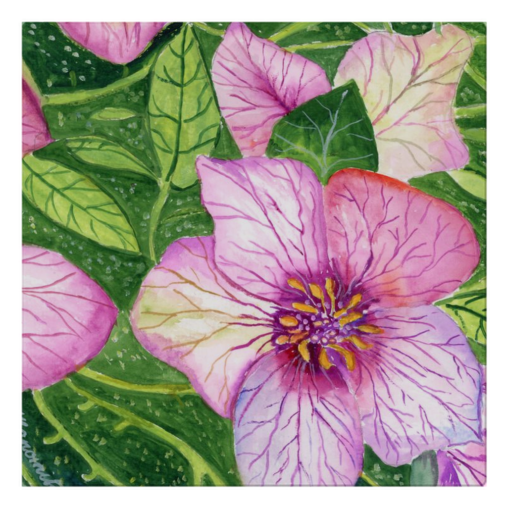 Magic Flower Cotton Cloth Napkins