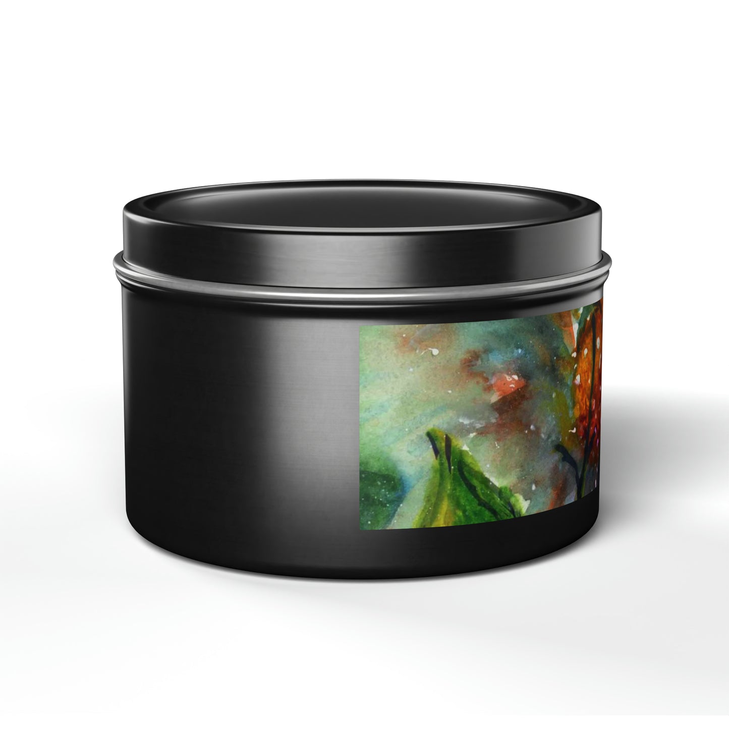 Valentine Handmade Art Tin Candles