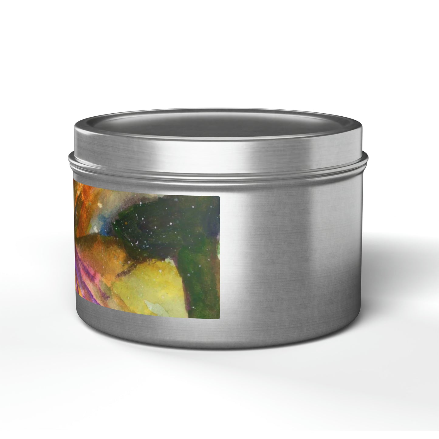 Valentine Handmade Art Tin Candles