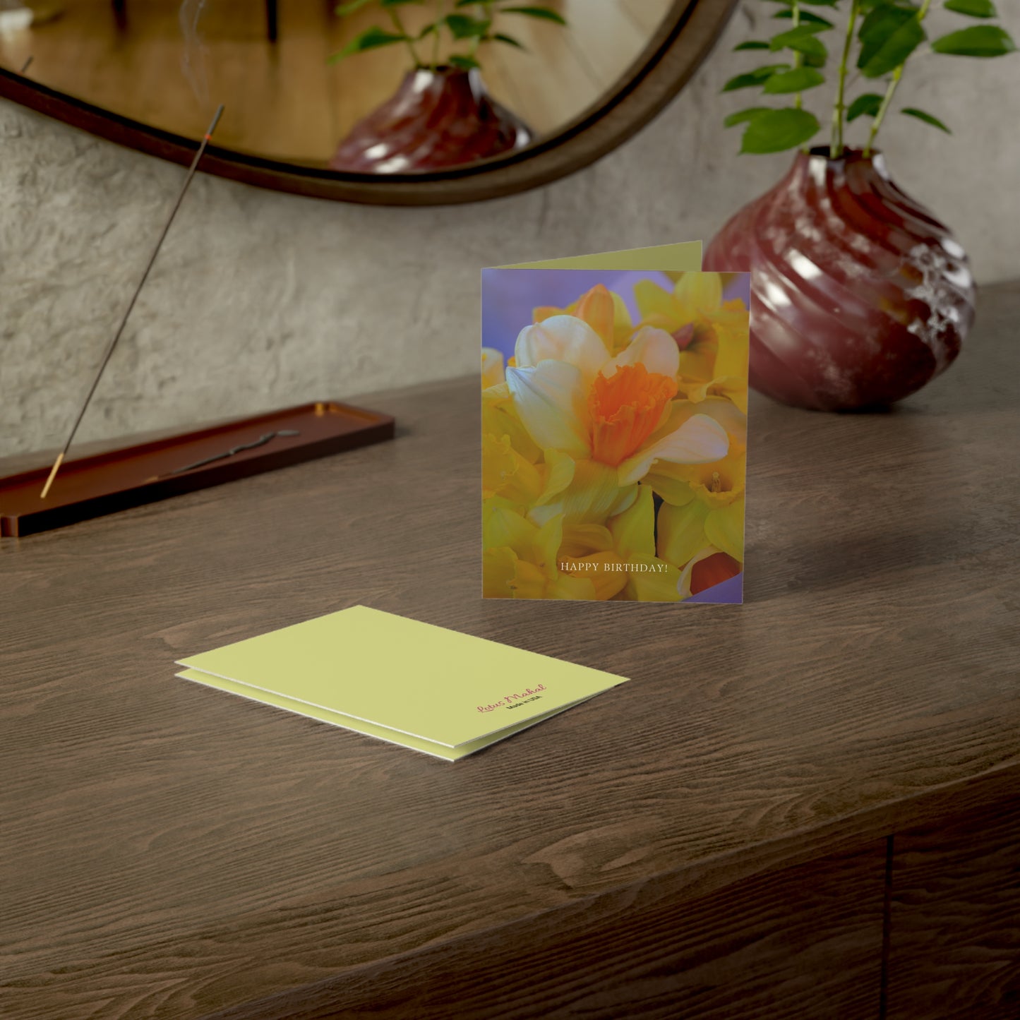 Happy Birthday Bouquet Greeting Cards