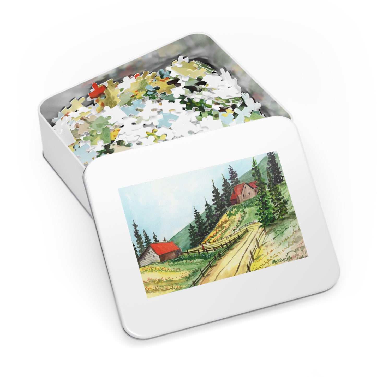 American Farm Rustic Jigsaw Puzzle 1000-Pieces