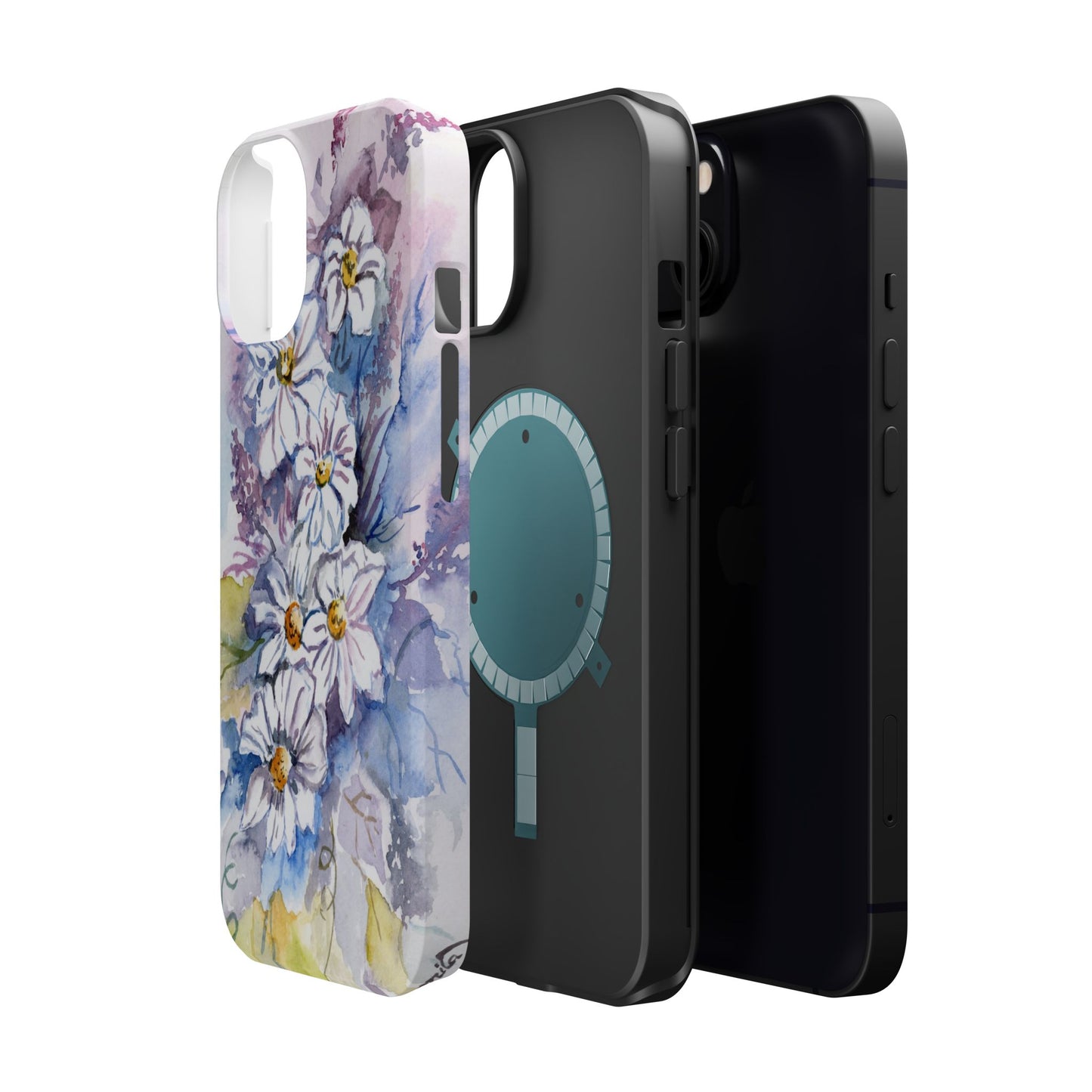 MagSafe® Winter Flowers Impact Cases (iPhone 16 and others)