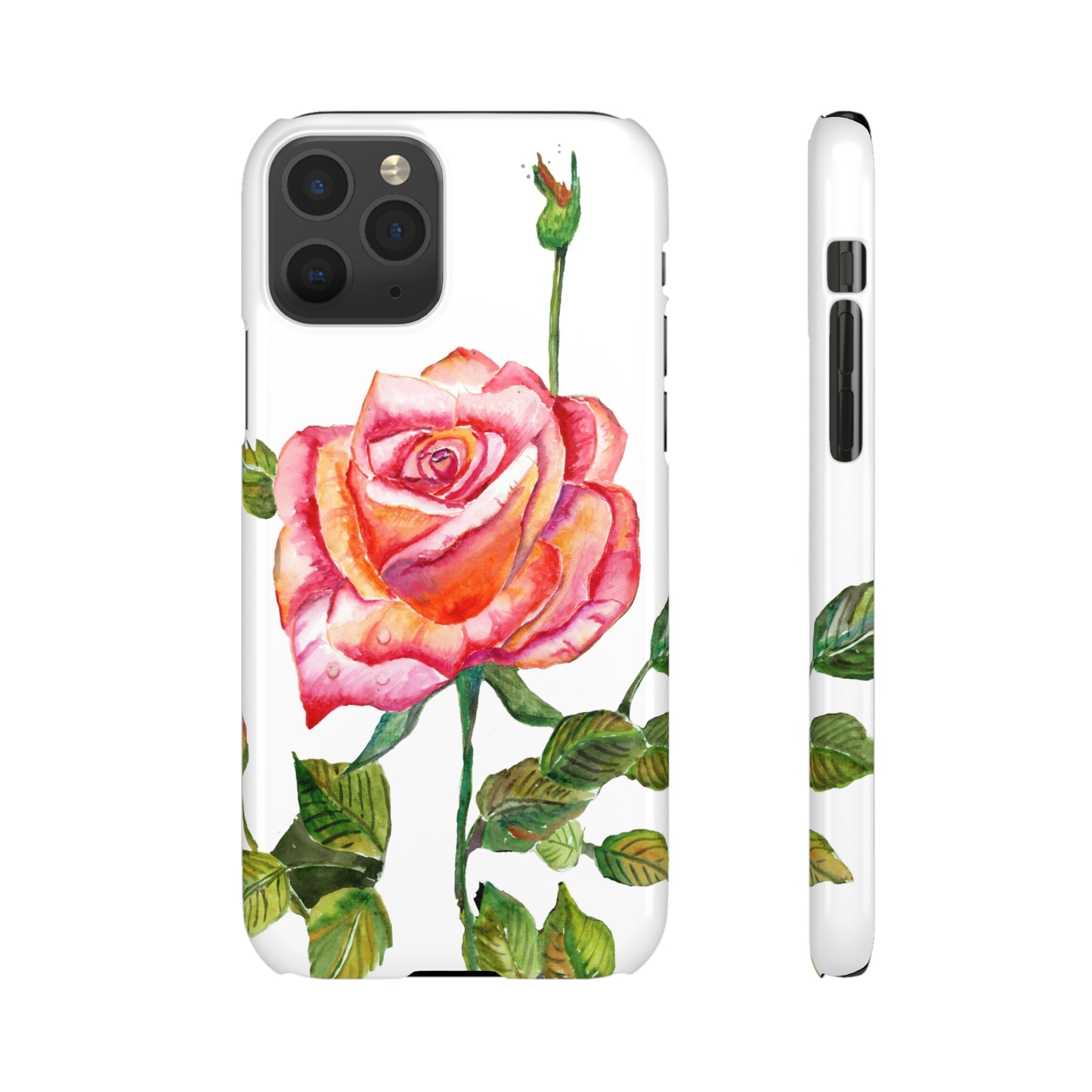 Fragrant Garden Rose iPhone & Samsung Snap Cases