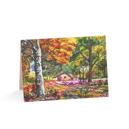 Rustic Autumn Reverie Any occasion Greeting Cards