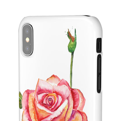 Fragrant Garden Rose iPhone & Samsung Snap Cases