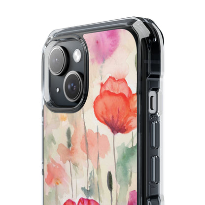 MagSafe® Wild Flower Clear Impact Cases (iPhone 16 & more)