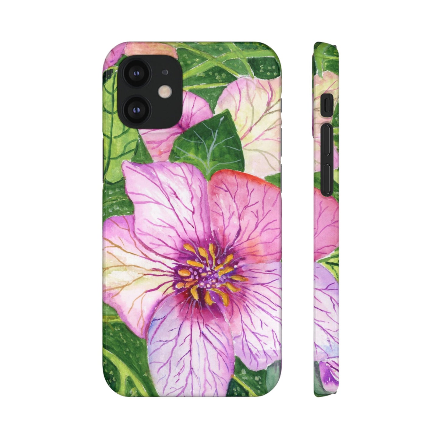 Magic Flowers iPhone & Samsung Snap Cases