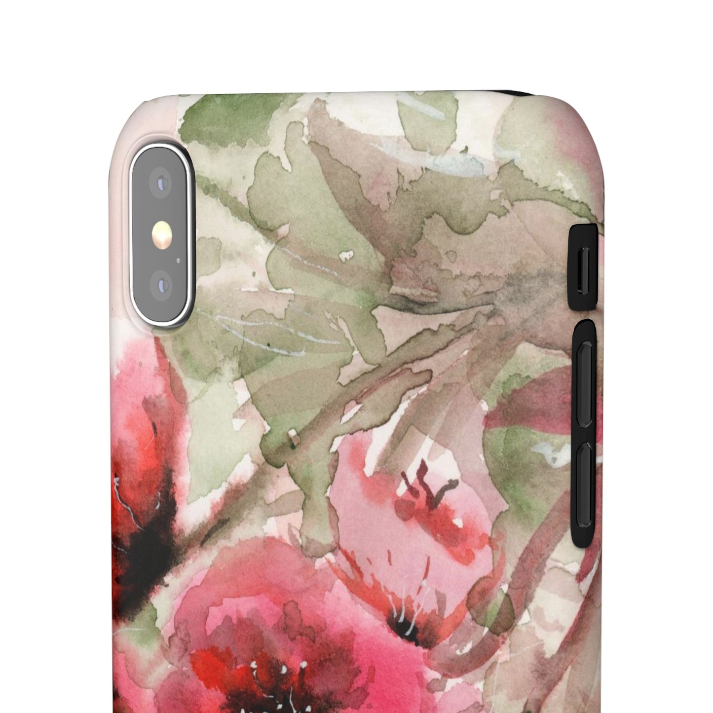 Evening Flowers iPhone & Samsung Snap Cases