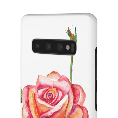 Fragrant Garden Rose iPhone & Samsung Snap Cases