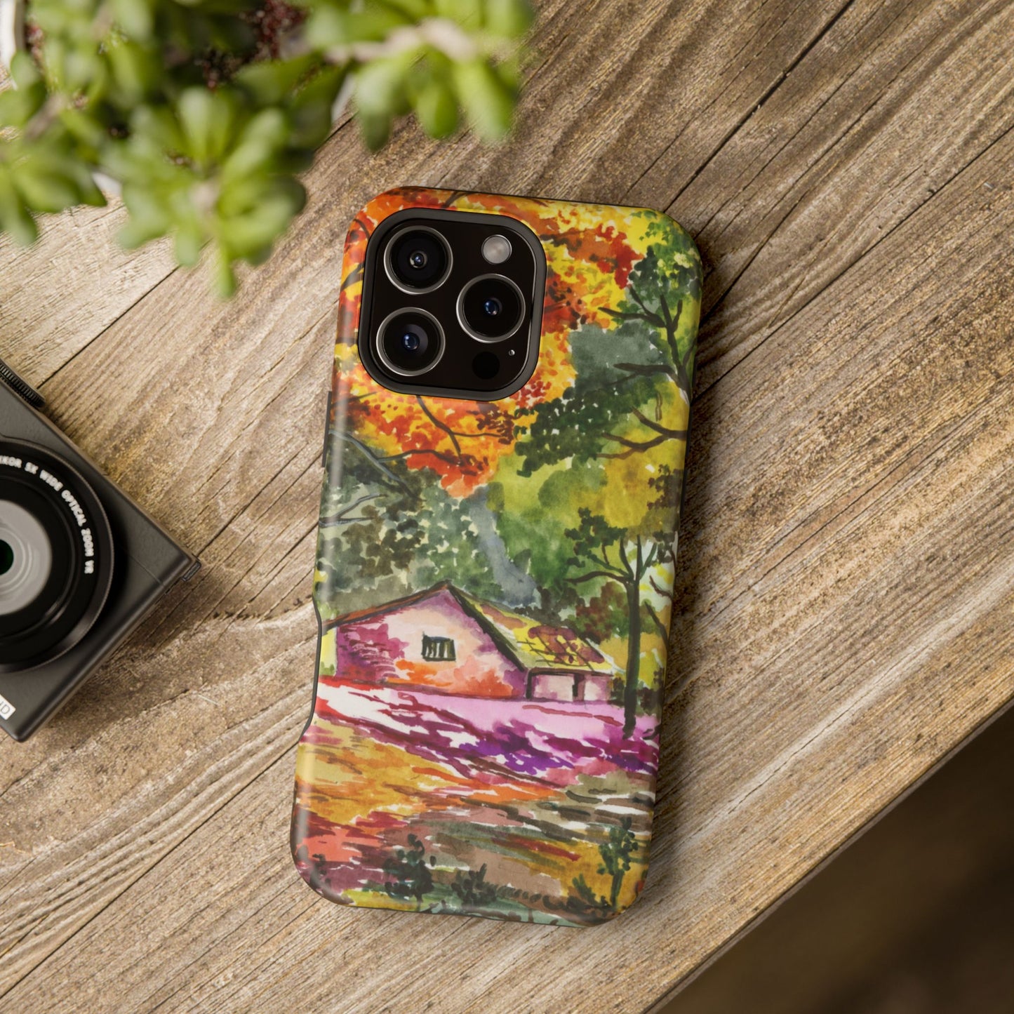 Rustic Autumn Reverie MagSafe® Impact Cases (iPhone 17 and others)