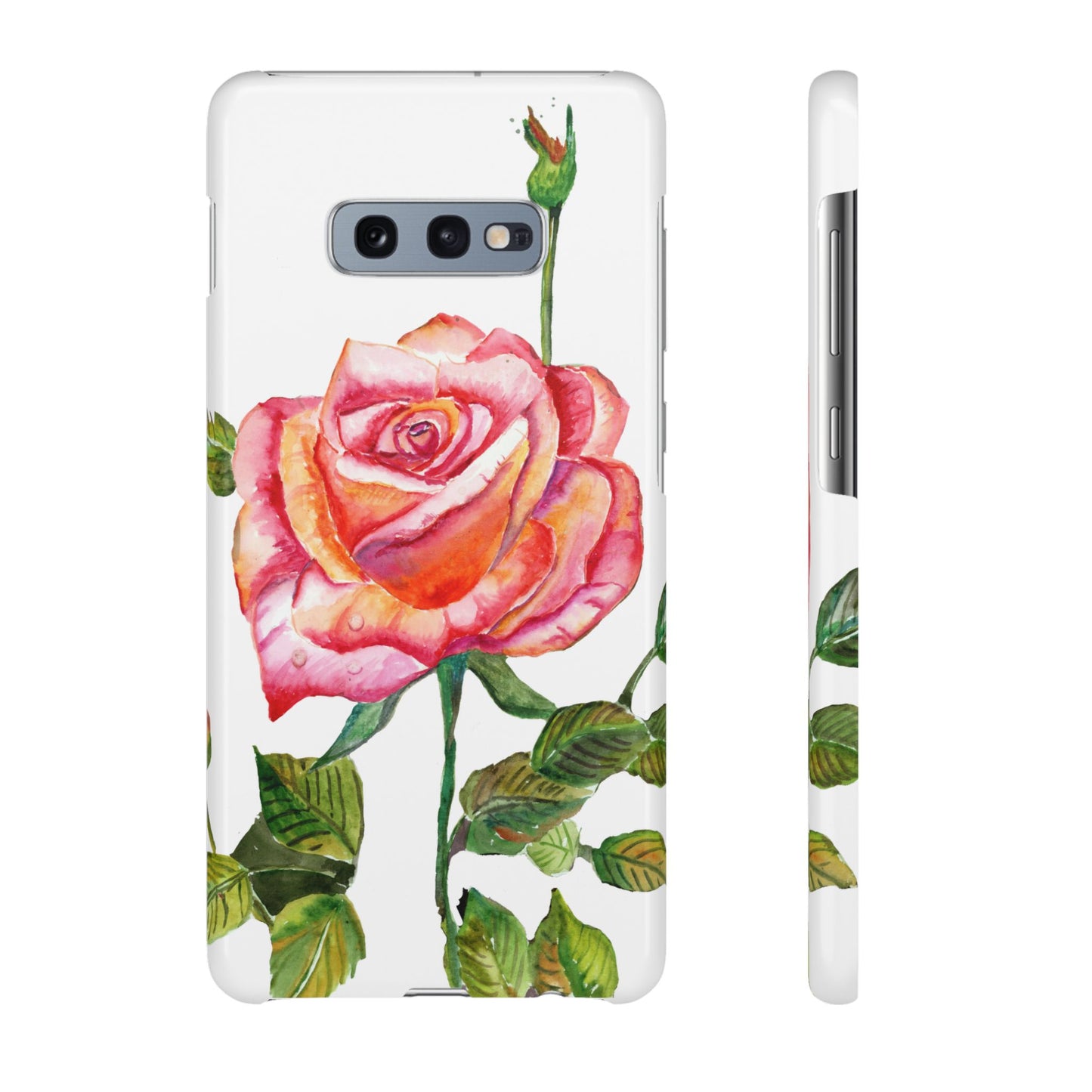 Fragrant Garden Rose iPhone & Samsung Snap Cases