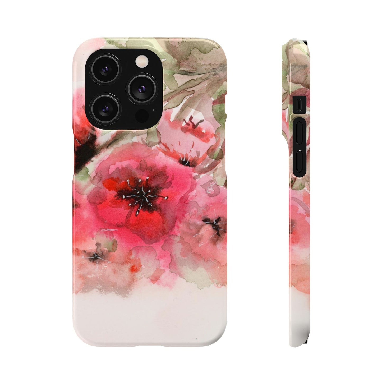 Evening Flowers iPhone & Samsung Snap Cases