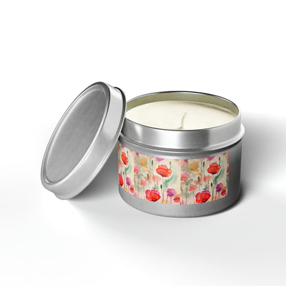 Wild Flowers Handmade Art Candles