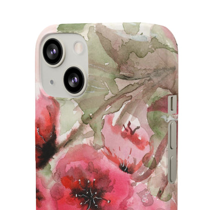 Evening Flowers iPhone & Samsung Snap Cases