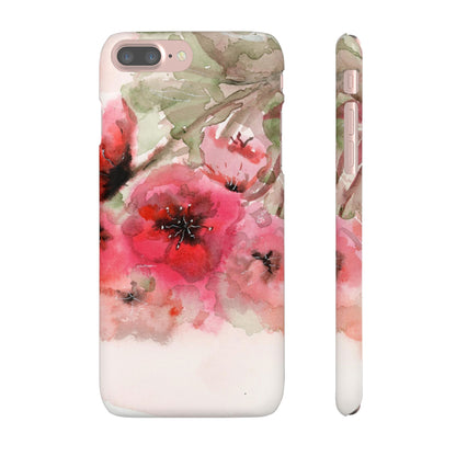 Evening Flowers iPhone & Samsung Snap Cases