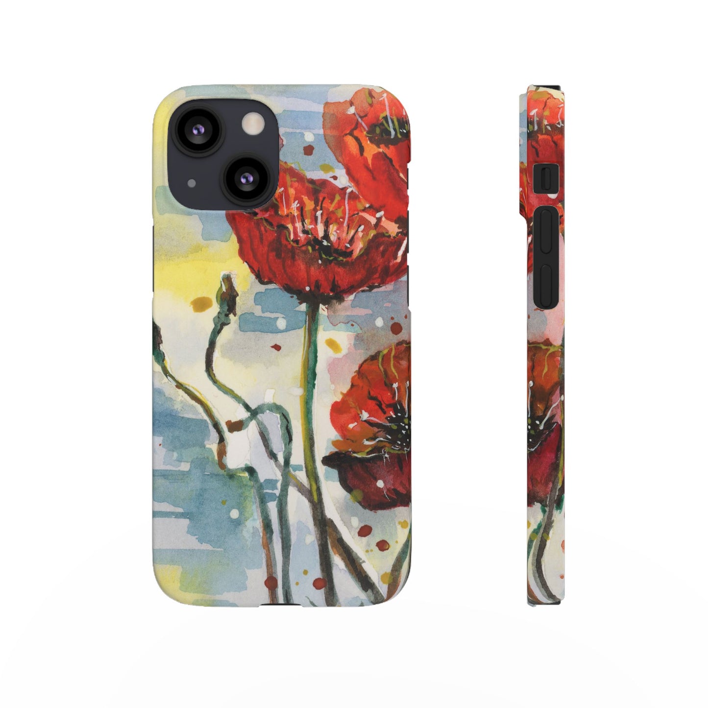 Poppy Love iPhone & Samsung Snap Cases