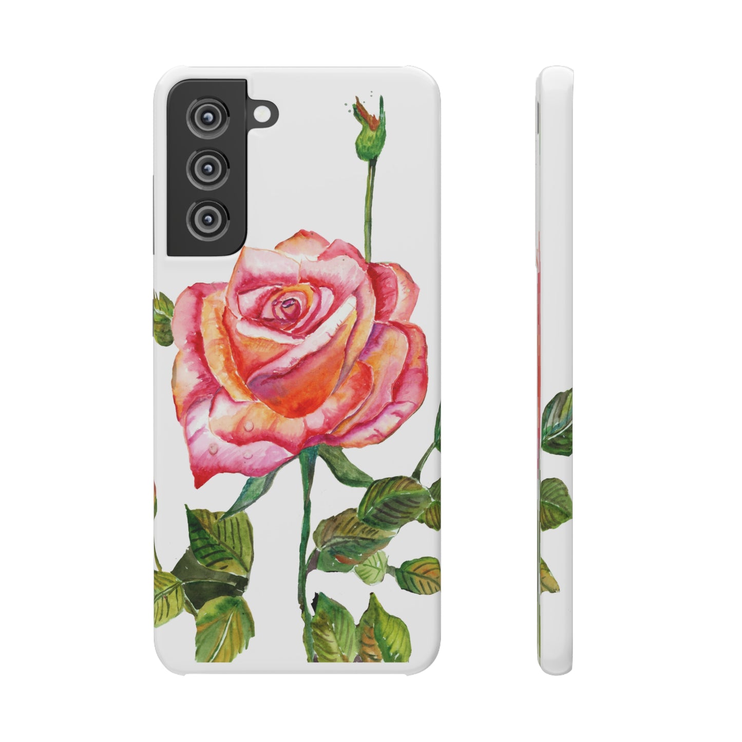 Fragrant Garden Rose iPhone & Samsung Snap Cases