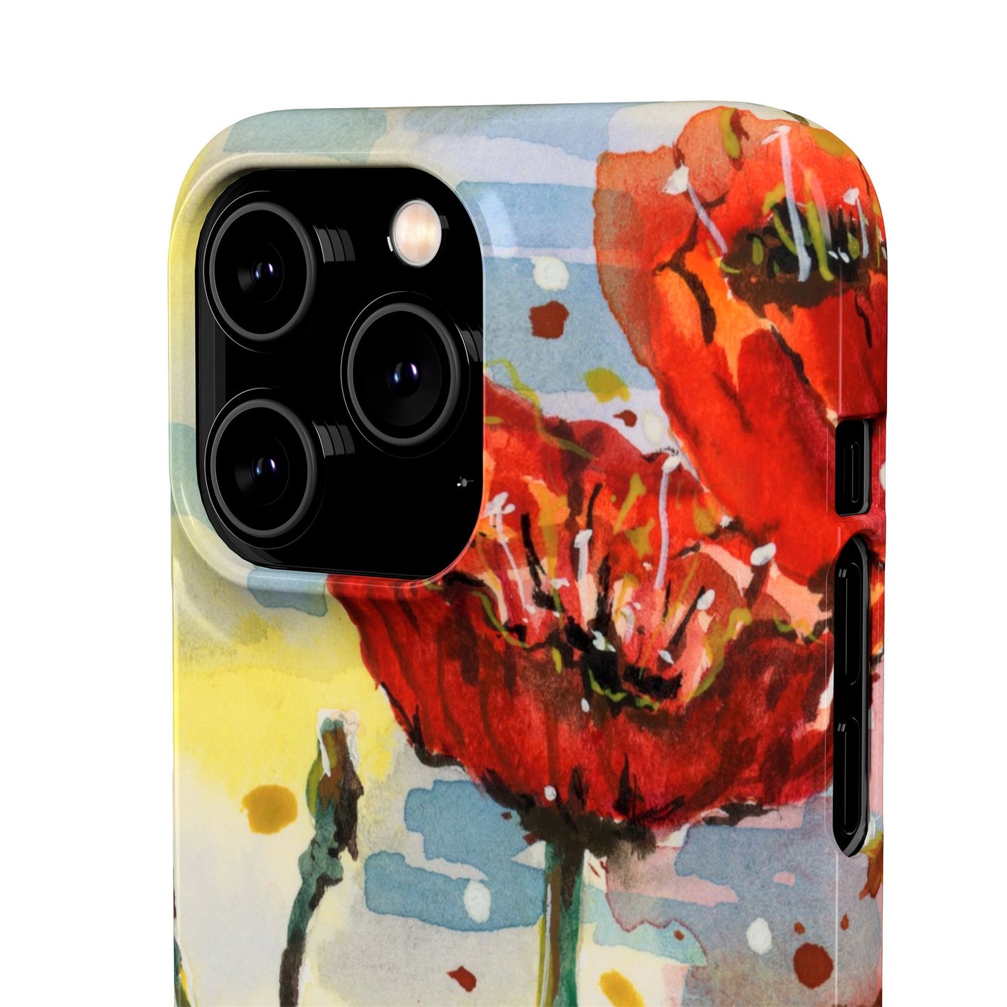 Poppy Love iPhone & Samsung Snap Cases