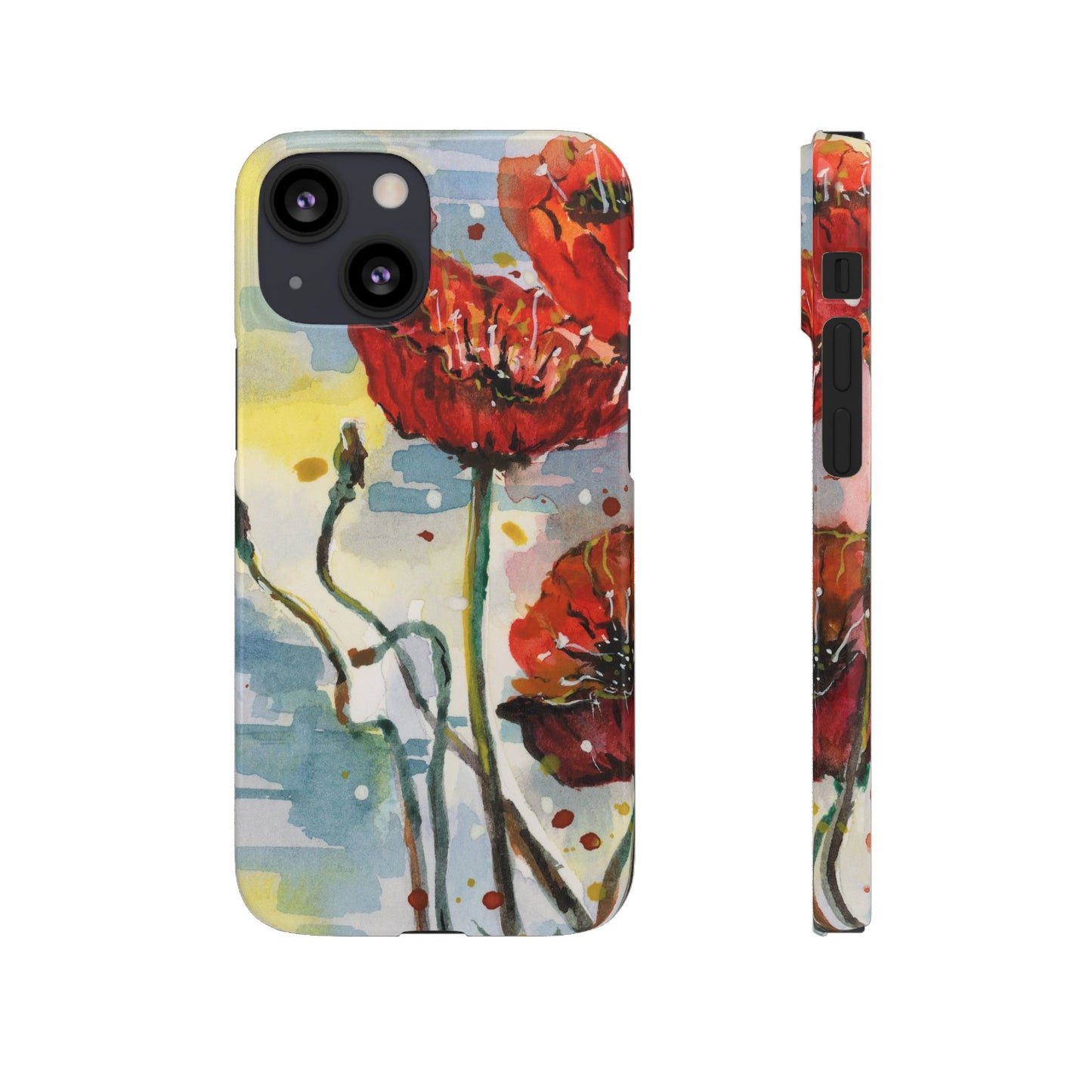 Poppy Love iPhone & Samsung Snap Cases