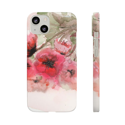 Evening Flowers iPhone & Samsung Snap Cases