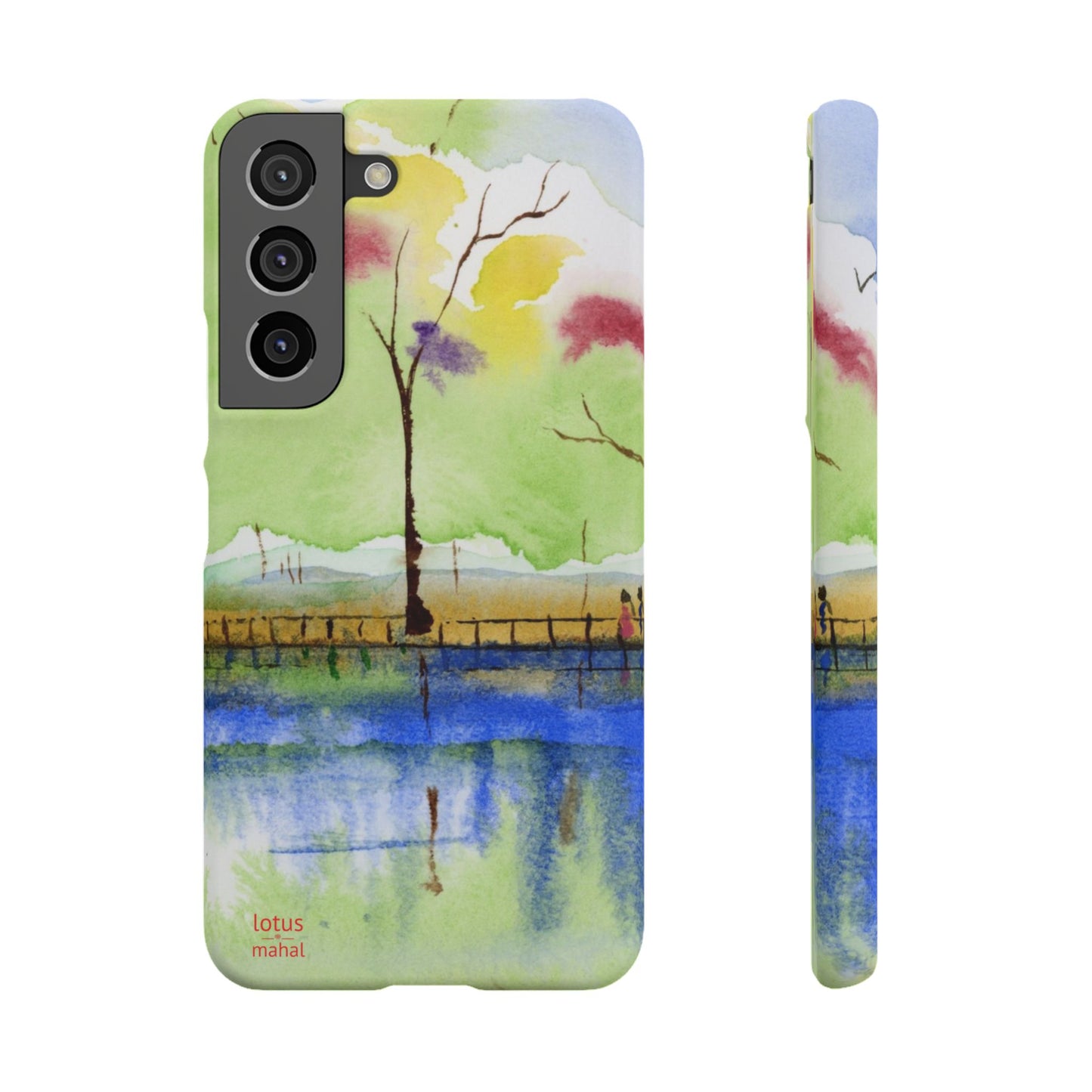 Tidal Flowers iPhone & Samsung Snap Cases