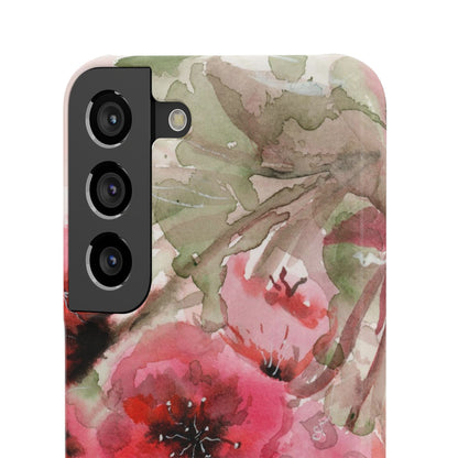 Evening Flowers iPhone & Samsung Snap Cases