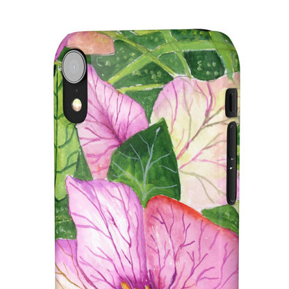 Magic Flowers iPhone & Samsung Snap Cases