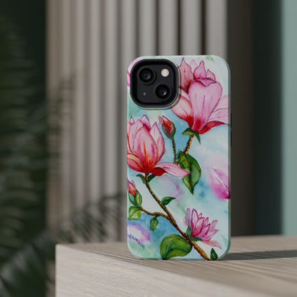 MagSafe® Allura Magnolia Impact Cases (iPhone 17 and others)