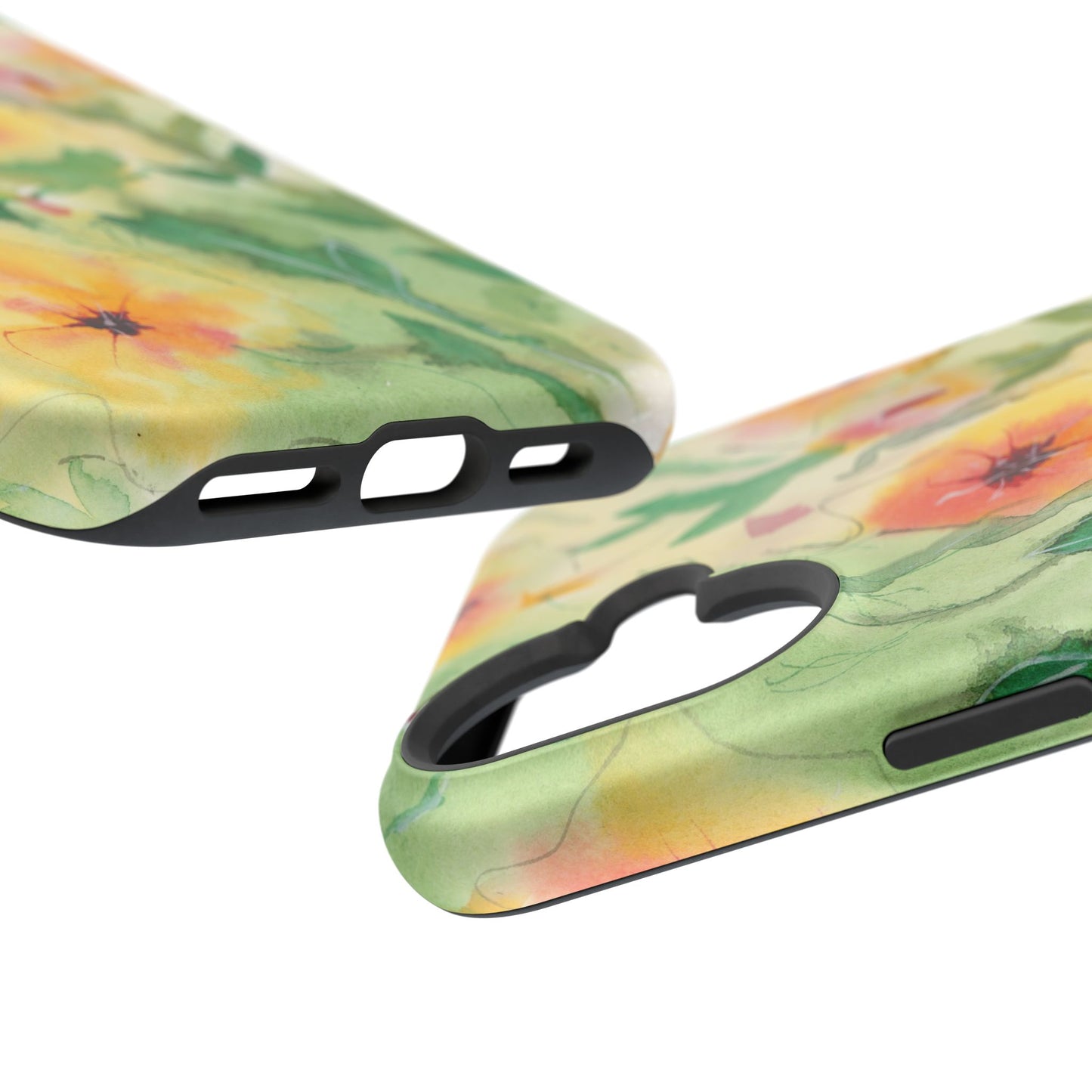 Sunset Flowers MagSafe® Impact Cases (iPhone 16 and others)