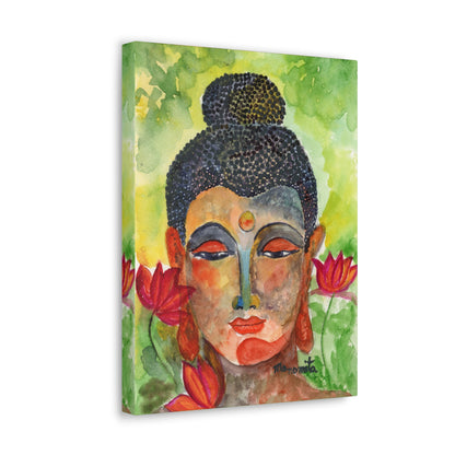 Enlightened Essence Watercolor Canvas Gallery Wraps