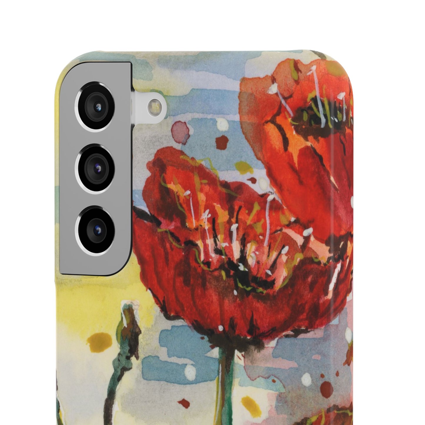 Poppy Love iPhone & Samsung Snap Cases