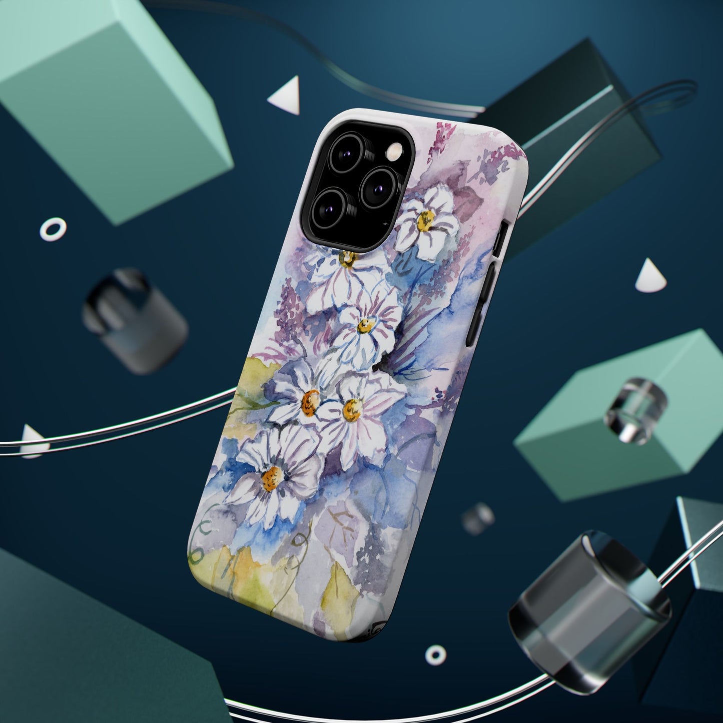 MagSafe® Winter Flowers Impact Cases (iPhone 16 and others)