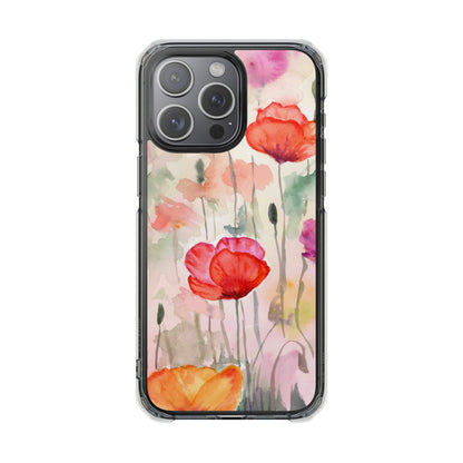 MagSafe® Wild Flower Clear Impact Cases (iPhone 16 & more)