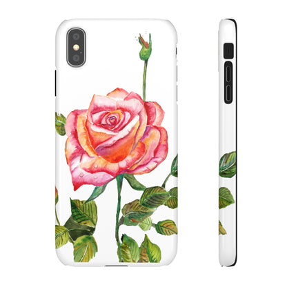 Fragrant Garden Rose iPhone & Samsung Snap Cases