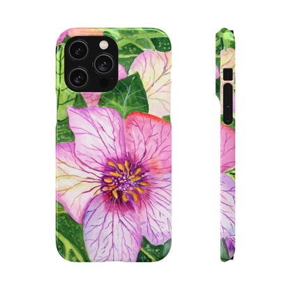 Magic Flowers iPhone & Samsung Snap Cases