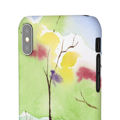 Tidal Flowers iPhone & Samsung Snap Cases