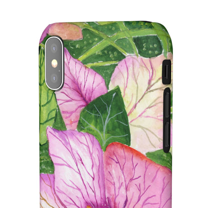 Magic Flowers iPhone & Samsung Snap Cases