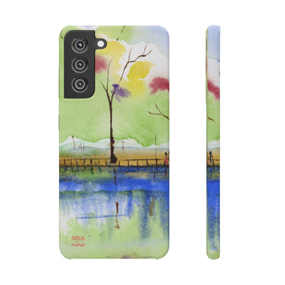 Tidal Flowers iPhone & Samsung Snap Cases