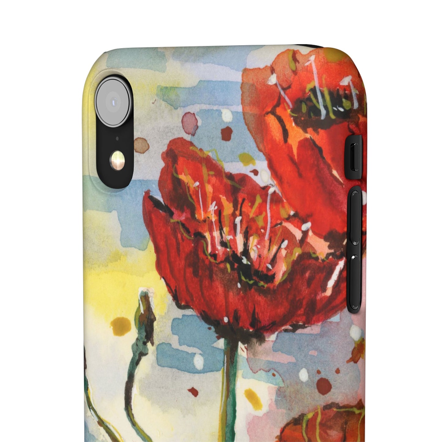 Poppy Love iPhone & Samsung Snap Cases