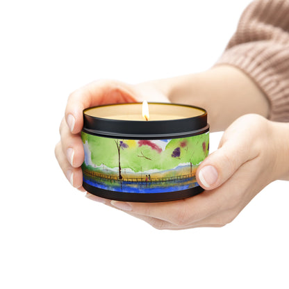 Tidal Walk Soy Wax Art Candles, USA Made