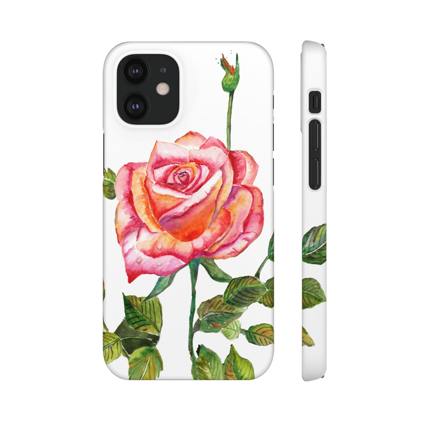 Fragrant Garden Rose iPhone & Samsung Snap Cases