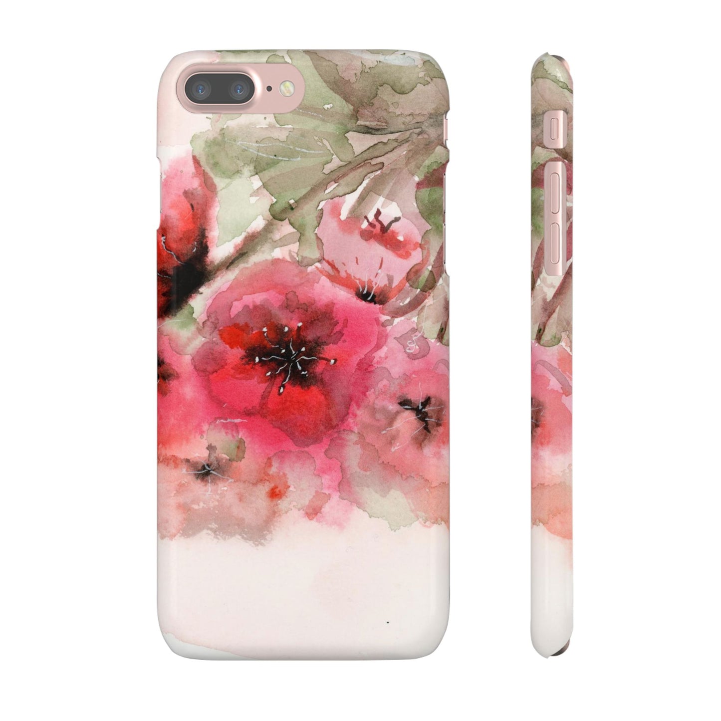 Evening Flowers iPhone & Samsung Snap Cases