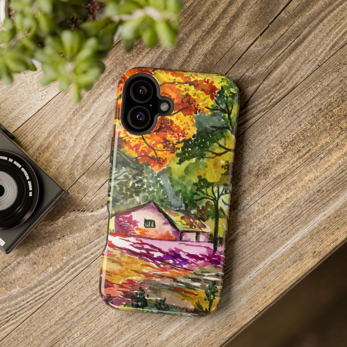 Rustic Autumn Reverie MagSafe® Impact Cases (iPhone 17 and others)