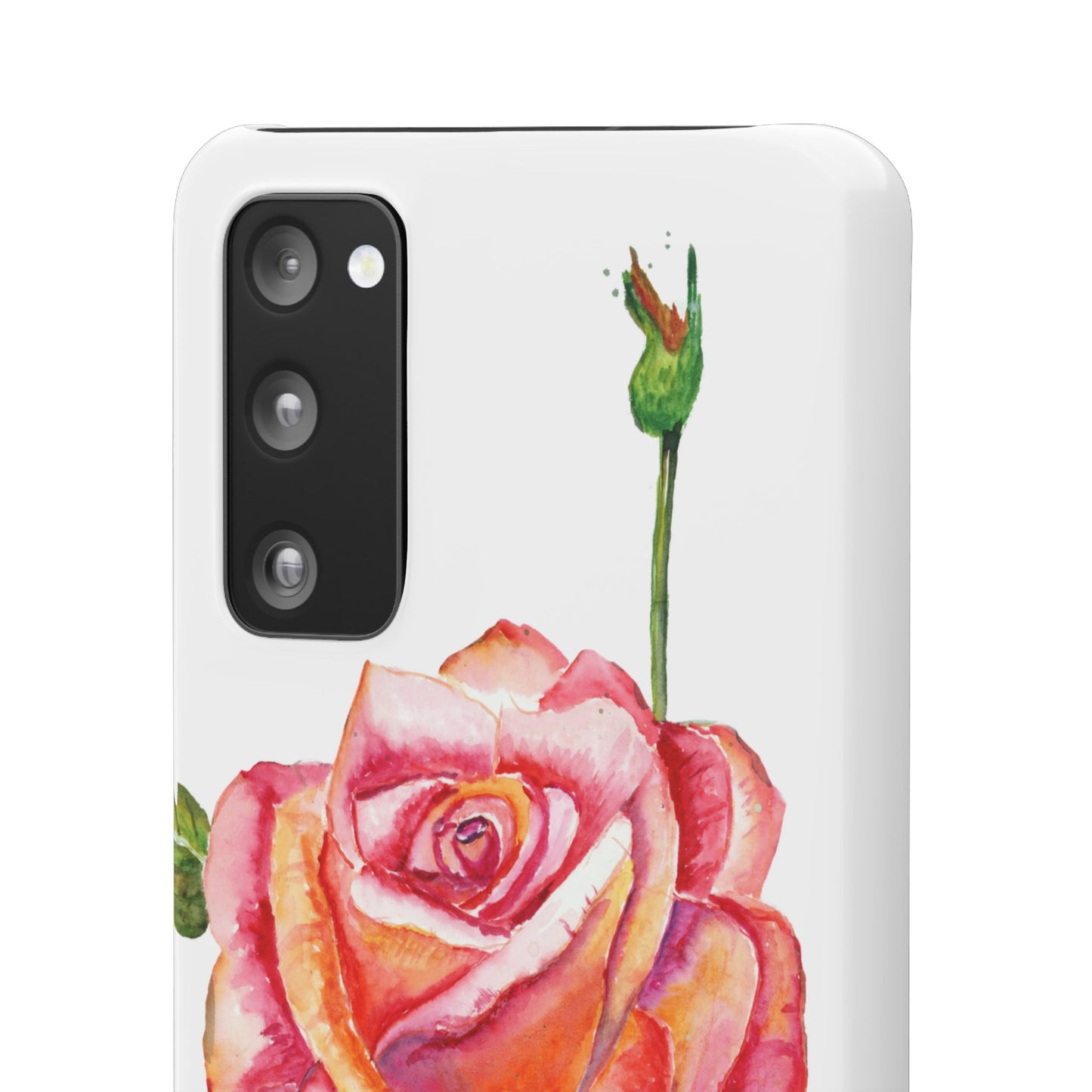 Fragrant Garden Rose iPhone & Samsung Snap Cases