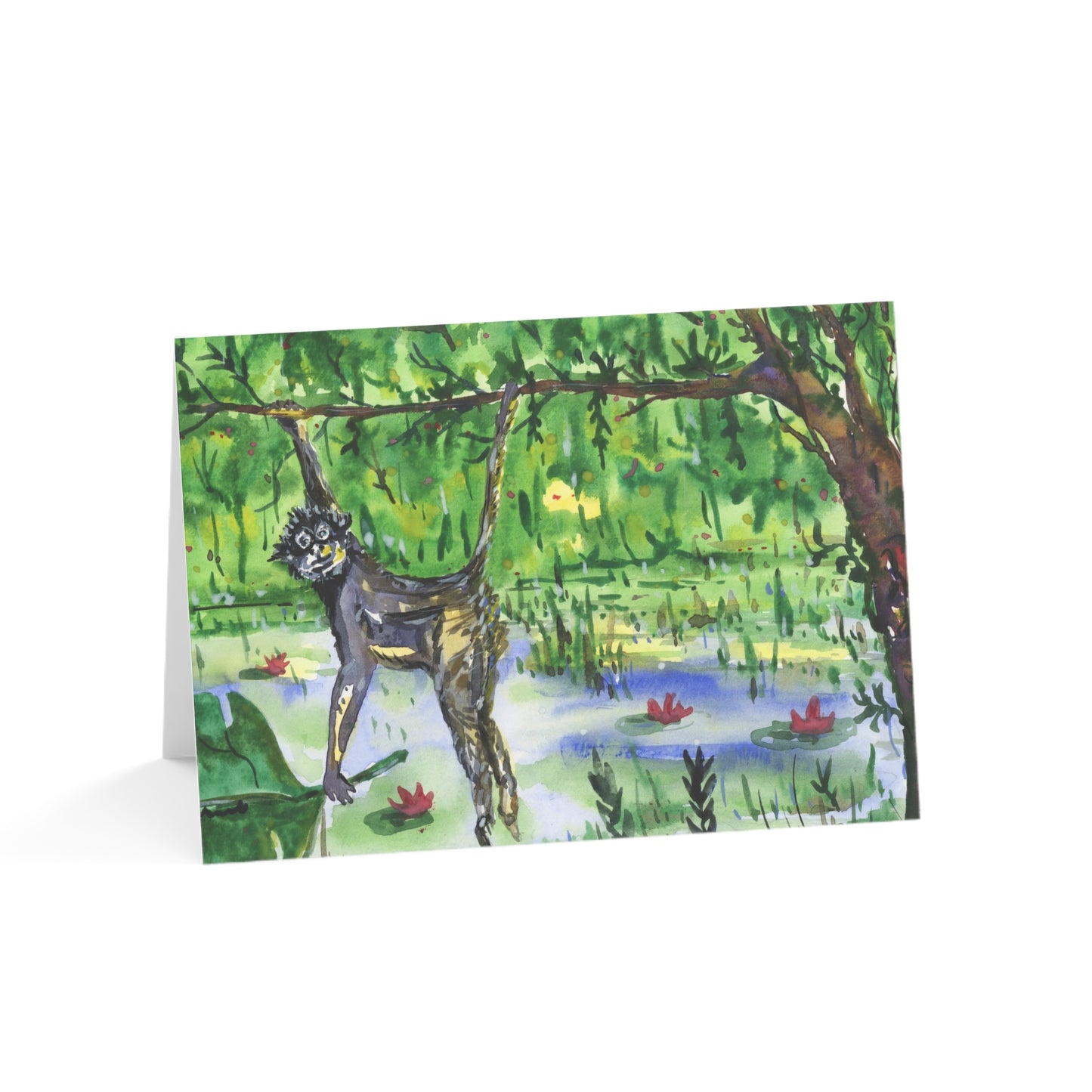 Swinging Delight All Occasions Greeting Cards