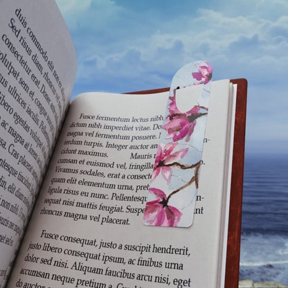 Magnolia Aluminum Bookmark